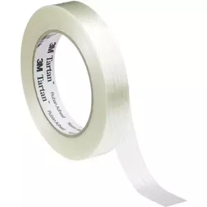 3M filamenta lente Tartan&trade, (garums x platums) 50 m x 25 mm, caurspīdīga, divpusēji stiepta, no polipropila (KT-0000-4032-1)