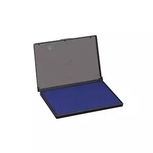 trodat zīmoga spilventiņš 9051 (W)90 x (D)50 mm, zils plastmasas korpuss, ūdens bāzes, netoksisks, krāsvielas (56332)