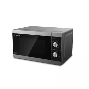 Sharp Home Appliances YC-MG01E-S микроволновая печь Столешница Комбинированная микроволновая печь 20 L 800 W Черный, Серый