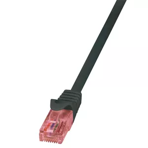 LogiLink 2m Cat.6 U/UTP сетевой кабель Черный Cat6 U/UTP (UTP)