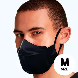 Mocco Textile two-layer reusable masks M size Black