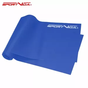 SportVida Резина сопротевления для Фитнеса и TRiks 200 * 15 * 0.55 CM (10-15kg) Синий