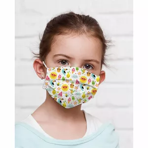 Mocco Pineapple Child Cotton Face Mask Multiple Use 15x25 cm