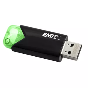 Emtec Click Easy USB флеш накопитель 64 GB USB тип-A 3.2 Gen 1 (3.1 Gen 1) Черный, Зеленый