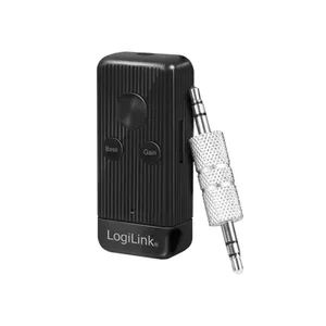 LogiLink BT0055 аудио приемник bluetooth Черный