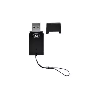 ACS ACR39T-A1 viedkaršu nolasītājs Iekštelpu/āra USB USB 2.0 Melns