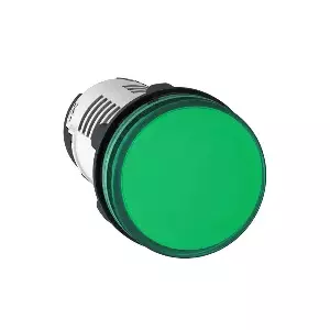 Schneider Electric XB7 trauksmes gaismas indikators 230 V Zaļš