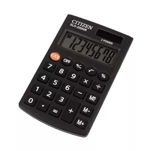 Citizen SLD-200NR kalkulators Kabata Pamata kalkulators Melns