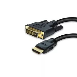 S-Conn HDMI - DVI-D 3m Melns
