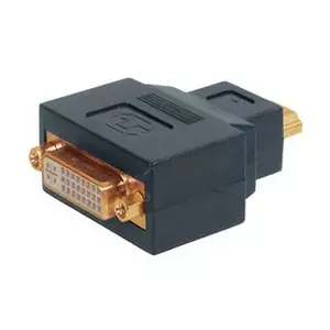 S-Conn HDMI - DVI-D Melns
