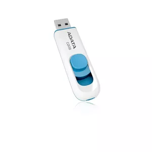 ADATA C008 USB zibatmiņa 16 GB USB Type-A 2.0 Zils, Balts