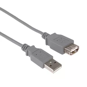 PremiumCord KUPAA1 USB кабель 1 m USB 2.0 USB A Серый