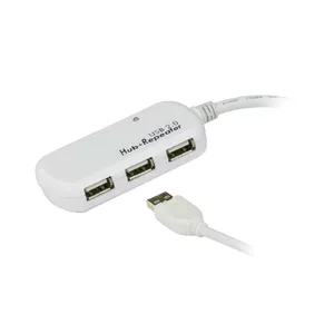 ATEN UE2120H хаб-разветвитель USB 2.0 480 Мбит/с Белый