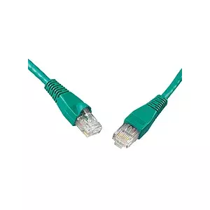 SOLARIX патч-кабель CAT5E UTP PVC 1 м зеленый без защиты от защемления