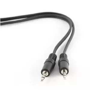 Gembird 1.2m, 3.5mm/3.5mm, M/M аудио кабель 1,2 m 3,5 мм Черный