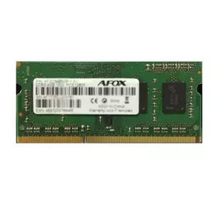 AFOX SO-DIMM DDR3 4GB atmiņas modulis 1600 MHz LV 1.35V