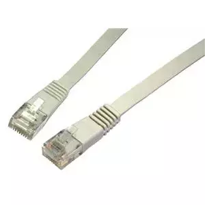 SOLARIX патч-кабель плоский CAT5E UTP LSOH 0,5 м серый
