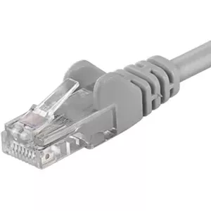 PremiumCord Patch kabel UTP Cat6 10cm seda сетевой кабель Серый 0,1 m U/UTP (UTP)
