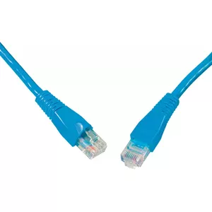 SOLARIX патч-кабель CAT5E UTP PVC 1 м синий с защитой от защемления
