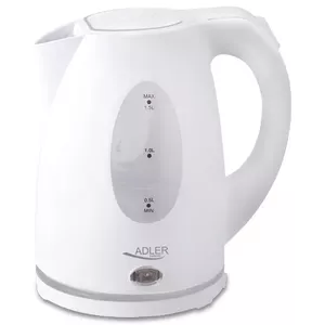Adler AD 1207 электрический чайник 1,5 L 2000 W Белый
