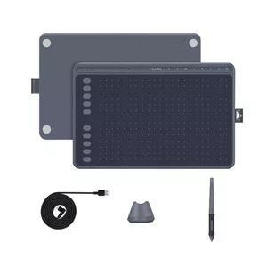 HUION HS611 графический планшет Черный 5080 lpi 258,4 x 161,5 mm USB