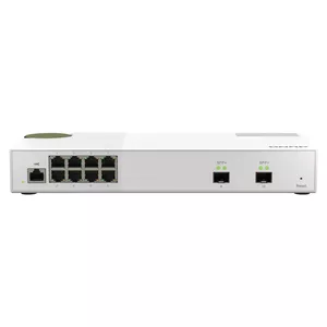 QNAP QSW-M2108-2S сетевой коммутатор Управляемый L2 2.5G Ethernet (100/1000/2500) Серый