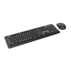 Trust TKM-350 клавиатура Мышь входит в комплектацию Беспроводной RF Черный