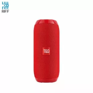 Riff TG117 Универсальная водонепроницаемая BT колонка с AUX / Micro SD / USB Красная