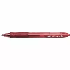 BIC гелевая ручка Gel-ocity 0,7 мм, красная, 1 шт.