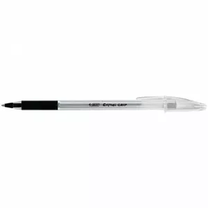 BIC Шариковая ручка Cristal Grip Black Box 1 шт, 004054