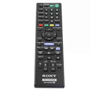 Sony 149194011 пульт дистанционного управления Аудио Нажимные кнопки