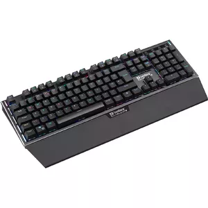 Sandberg 640-26 клавиатура USB AZERTY Бельгийский Черный