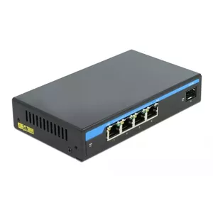 DeLOCK 87765 tīkla pārslēgs Gigabit Ethernet (10/100/1000) Power over Ethernet (PoE) Melns