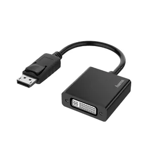 Hama 00200336 video cable adapter DisplayPort DVI-I Black