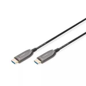 Digitus AK-330126-150-S HDMI kabelis 15 m HDMI Type A (Standard) Melns