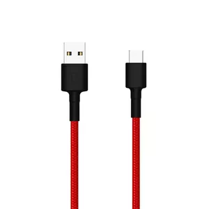 Xiaomi SJV4110GL USB kabelis 1 m USB A USB C Melns, Sarkans