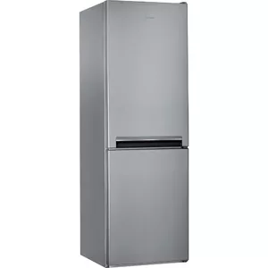 Indesit LI7 S1E S fridge-freezer Freestanding 308 L F Silver
