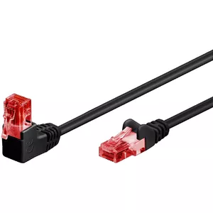 Goobay 51515 сетевой кабель Черный 1 m Cat6 U/UTP (UTP)