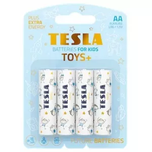 TESLA baterijas AA Toys Boy LR06 4gab