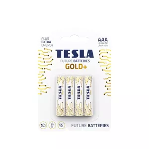 TESLA baterijas AAA Gold+ LR03 4 gab.