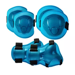 Комплект защитных накладок Spokey BUFFER, локти/колени/запястья, размер S, темно-синий