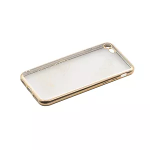 Tellur TLL121211 чехол для мобильного телефона 11,9 cm (4.7") Крышка Золото, Прозрачный