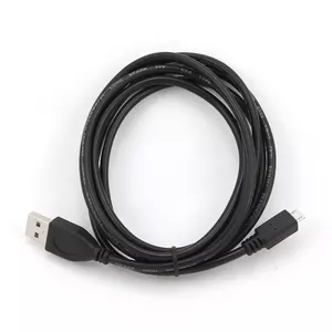 Gembird CCP-MUSB2-AMBM-1M USB кабель USB 2.0 Micro-USB B USB A Черный