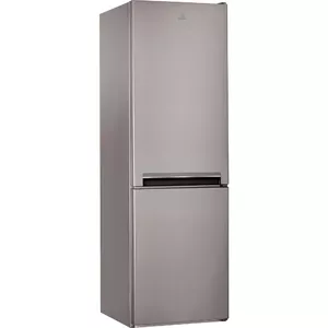 Indesit LI9 S2E X fridge-freezer Freestanding 372 L E Stainless steel