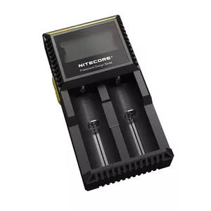Nitecore D2 зарядное устройство Хозяйственная батарея Кабель переменного тока, Постоянный ток