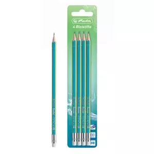 Herlitz 50033638 graphite pencil HB 4 pc(s)