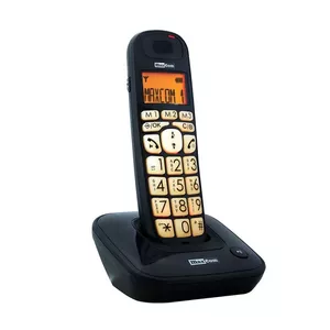 MaxCom MC6800 telefons DECT telefons Zvanītāja ID Melns