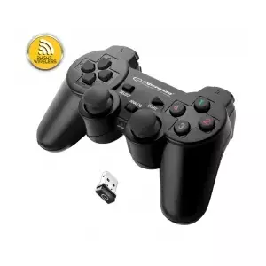 Esperanza EGG108K spēļu kontrolierīce Melns USB 2.0 Spēļu paliktnis Analogā / digitālā PC (dators), Playstation 3