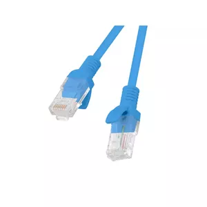 Lanberg PCU5-10CC-0050-B сетевой кабель Синий 0,5 m Cat5e U/UTP (UTP)