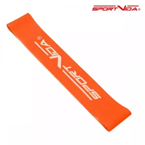 SportVida Резина сопротевления для Фитнеса и GYM 600 * 50 * 1MM (10-15kg) Оранжевый